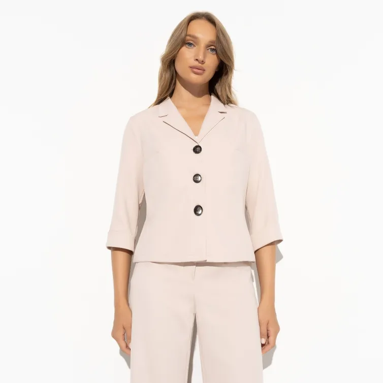 Żakiet CHARUTTI #Vliyanie trendov (beige)