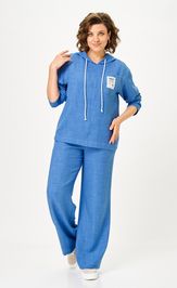 Костюм Vilena-fashion 1178 голубой