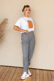 Bluza TOOK A LOOK & Angelika #MK-25-26 gusinaya lapka