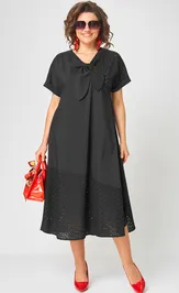 Dress EVA GRANT 7293chernyj