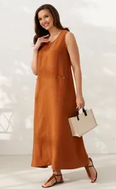 Платье Alta Moda 1084-2 терракот