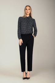 Blouse MARIKA #442 chyorn s belym