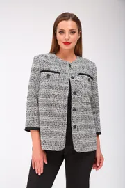 Zestaw Vilena-fashion #745 cherno-belyj+chernyj