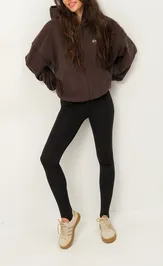Bluza Z Kapturem Pirs 6483korichnevyj