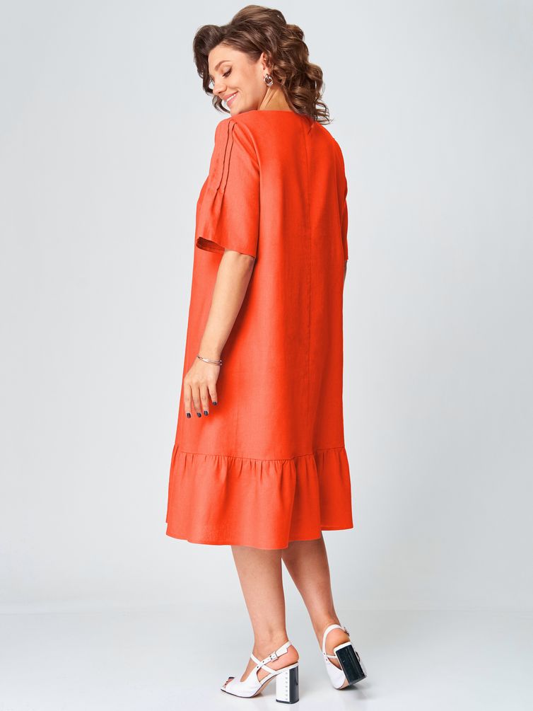 Dress Michelle Style #1280 oranzhevyj