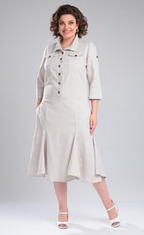 Dress Celentano 5016.1 len bezh