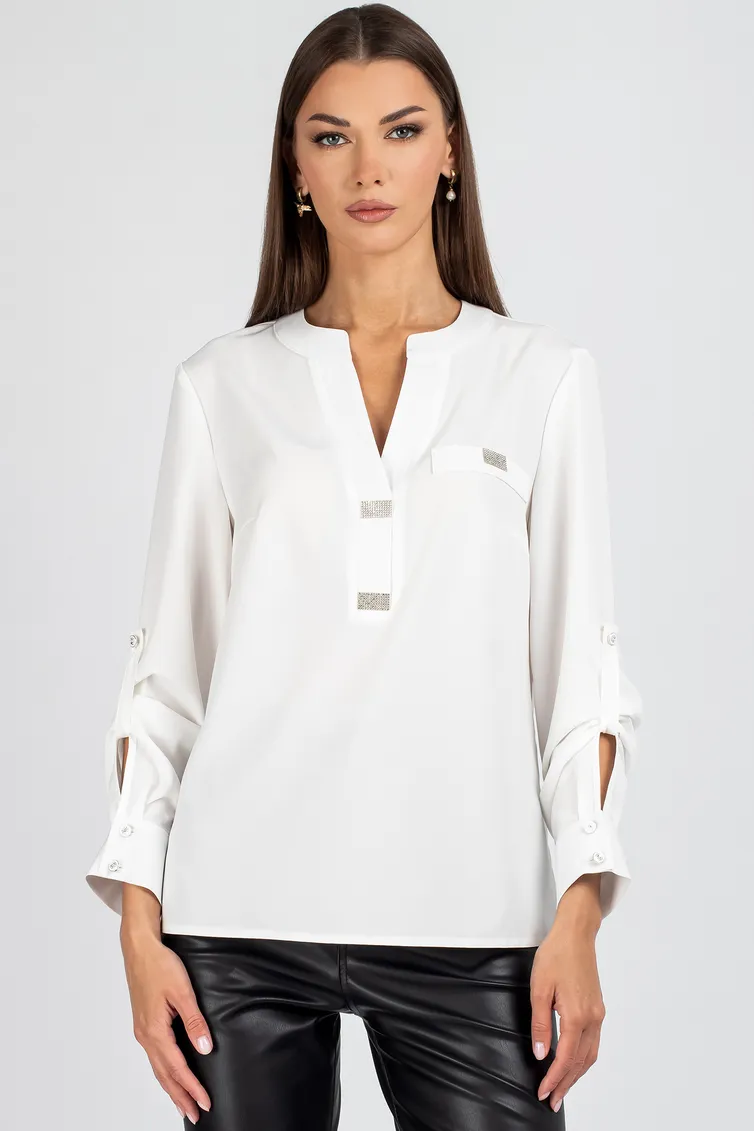 Blouse VIZAVI #739 molochnyj