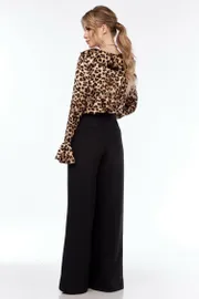 Zestaw Ladis Line #1537 leopard+chernyj
