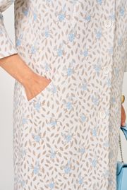 Blazer BelElStyle #727-291 bezhevo-goluboj