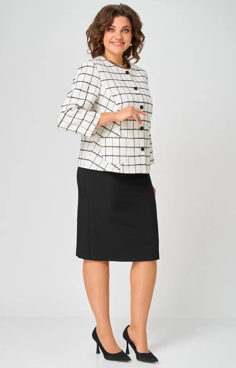 Zestaw BelElStyle #861-259/557-258 belo-chernyj
