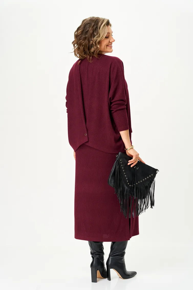 Suit Bagira Anta #1150 burgundi