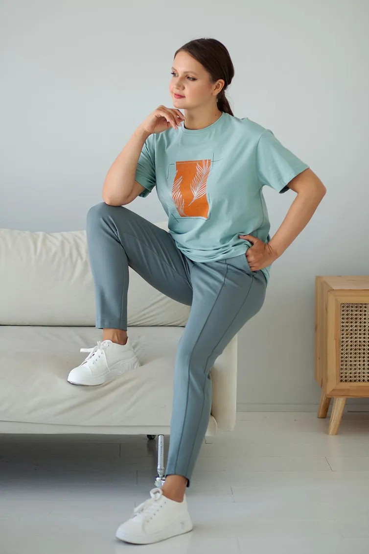 Trousers TOOK A LOOK & Angelika #AB-11 seryj