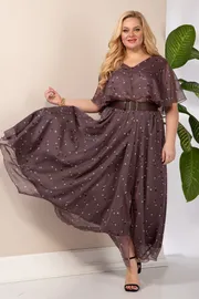 Платье Anastasia арт. 887.1 шоколад