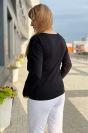Skoczek Rumoda #2152 (dlinnyj rukav) chernyj