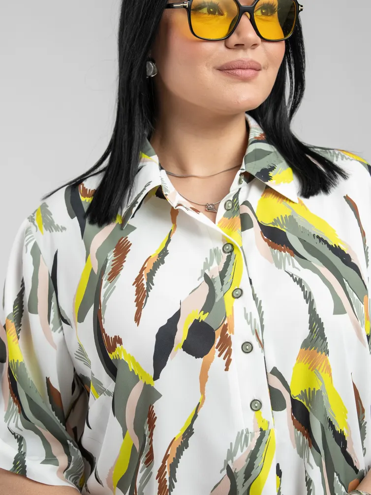 Bluzka FASHION CENTRE #P-3574/Multikolor