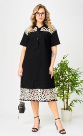 Платье Ava fashion М-193 черный