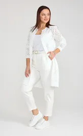 Sweter BONADI 2214 belyj