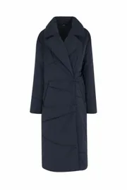 Coat Elema #5-55 tyomno-sinij 170