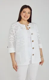 Sweter BONADI 2178 belyj