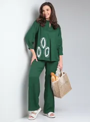 Garnitur Vilena-fashion #889 izumrud
