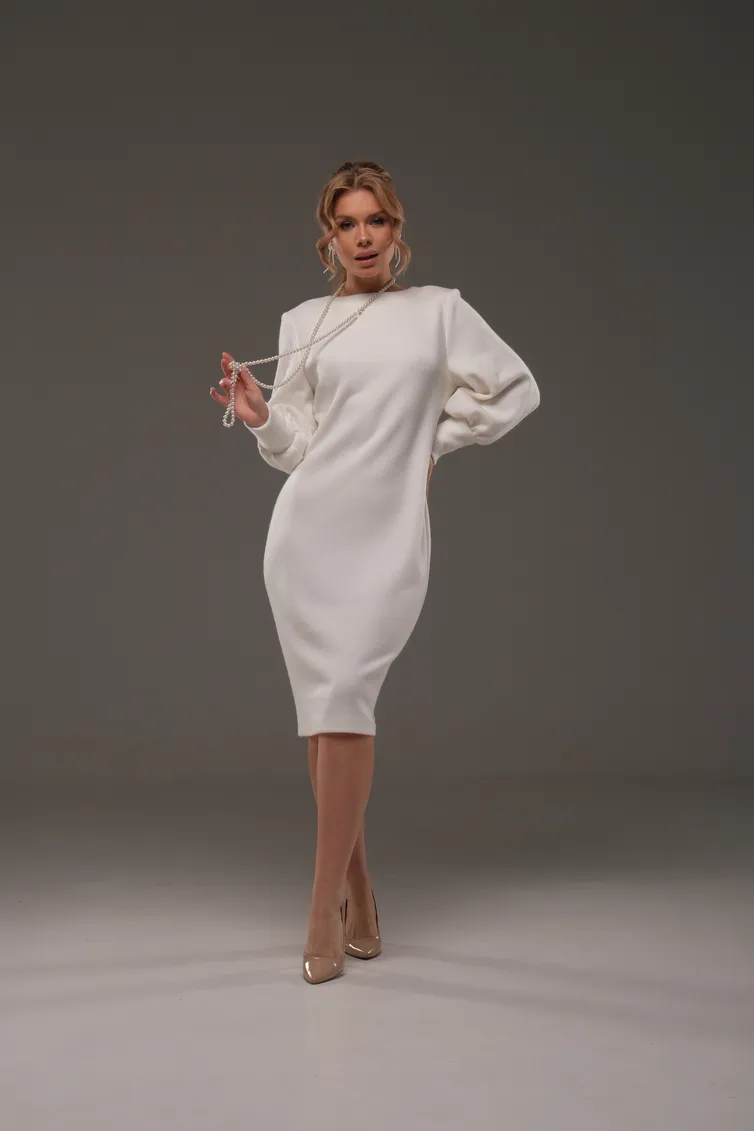 Платье Galean Style арт. 957 белый