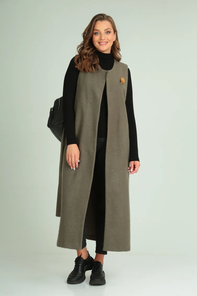Жилет Michel Chic арт. 354 хаки
