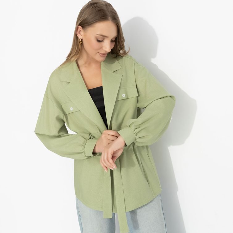 Жакет CHARUTTI арт. Чистый стиль (фисташка)