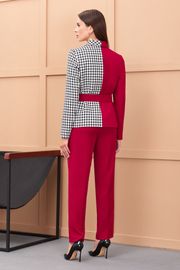Костюм Galean Style арт. 900-2 красный брючный