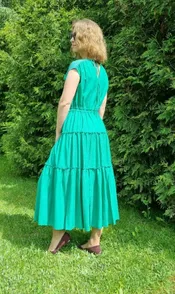 Dress Fantazia Mod #4542 zelenyj