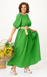 Платье Anastasia 1236.2 травяной