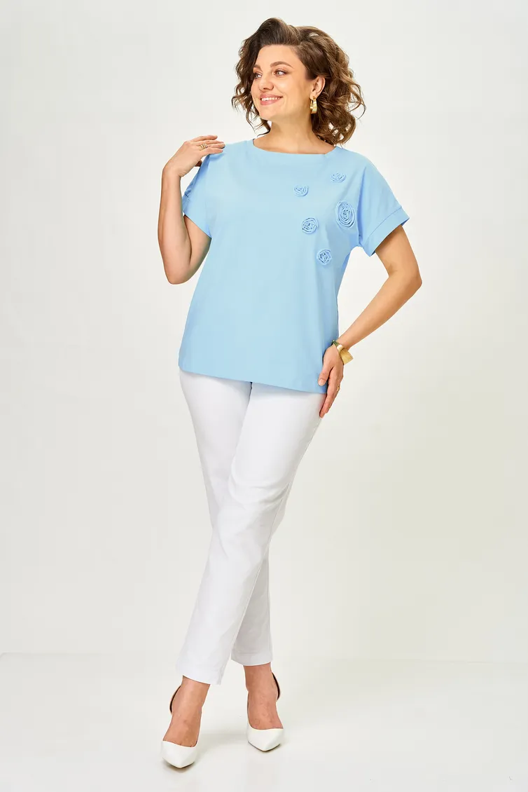 Blouson Rumoda #2288 goluboj