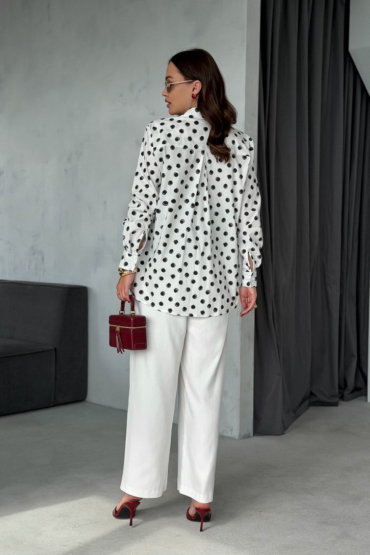 Koszula TND #M194 belyj