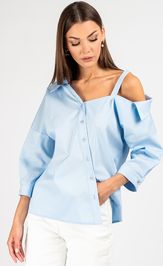 Blouse VIZAVI 726 goluboj