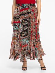 Юбка Avila арт. 1015 бордовый