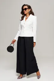 Suit Beautiful & Free #6187 belyj+chyornyj