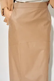 Skirt LAIKONY #L-924 karamel