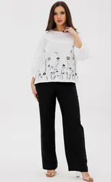 Suit Ma Cherie 3131 belyj+chernyj