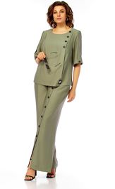 Костюм Ольга Стиль С1022 хаки
