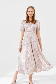 Dress Elletto Life #1899 bezh