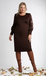 Dress Vilena-fashion 1006 shokolad