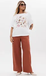 Suit Ma Cherie 3157 belyj+terrakot