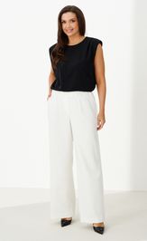 Брюки Panda 163563 молочный