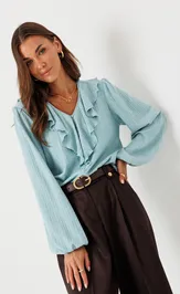 Blouson Люше 4441 biryuza