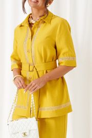 Костюм Beautiful & Free арт. 6461 горчица