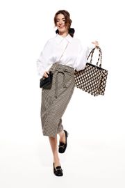 Skirt Elletto Life #2283 bezh