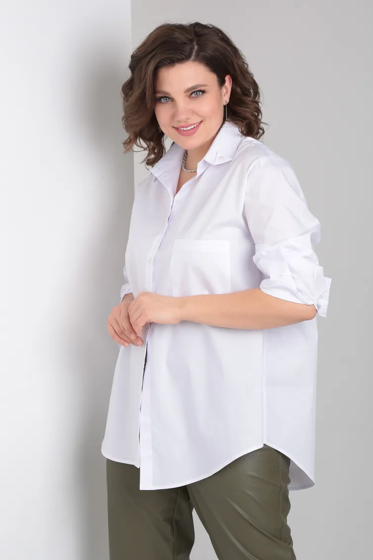 Рубашка BLISS арт. 8310 Белый RIZO