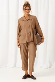 Suit Beautiful & Free #6484 bezhevyj