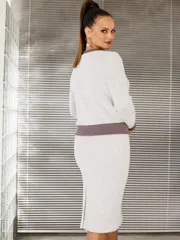 Suit Galean Style #903.1 fiolet ornament