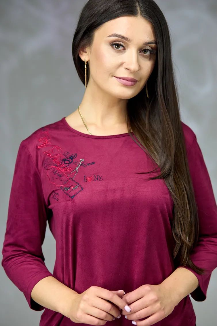 Zestaw Angelina & Company #617/1 bordo