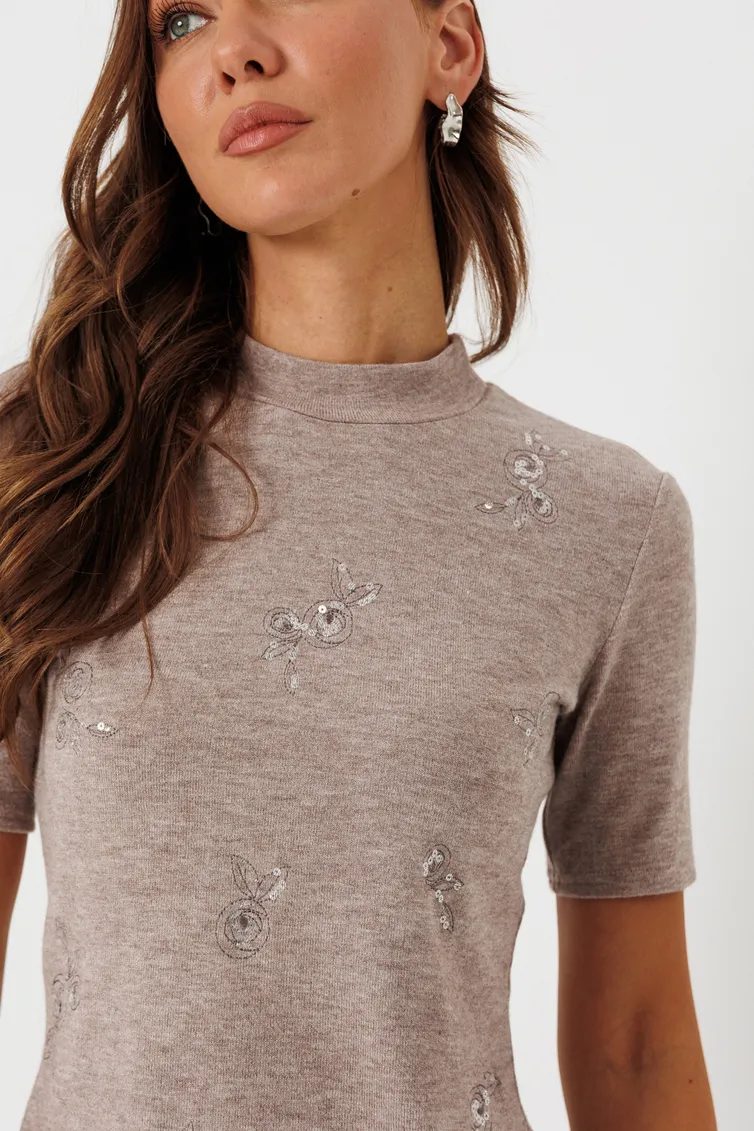Jumper Lyushe #4460 kapuchino